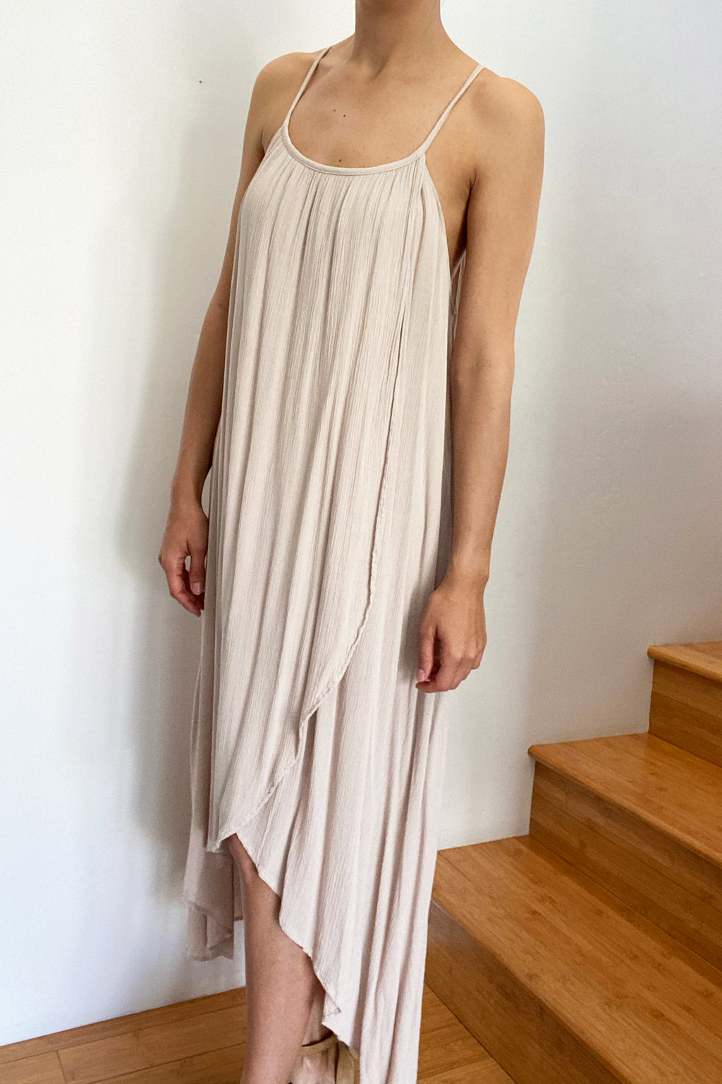 Rio Swing Maxi Dress Natural