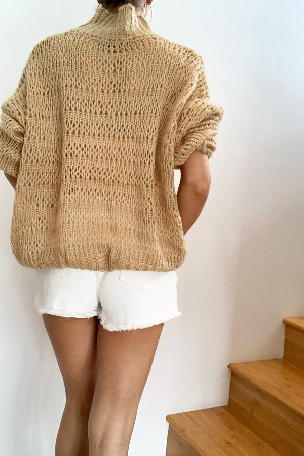 Malibu Oversized Sweater Beige