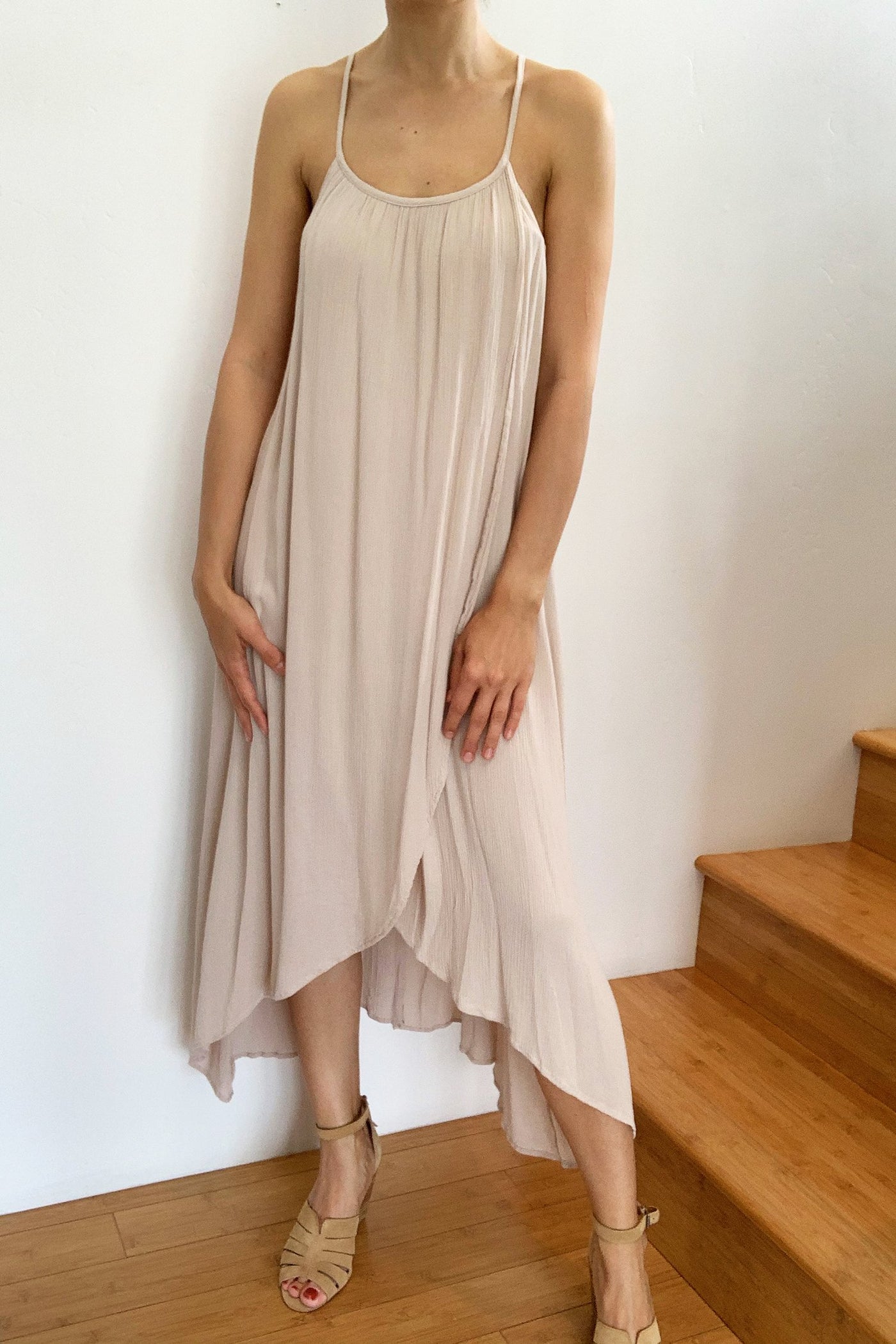 Rio Swing Maxi Dress Natural Rio Swing Maxi Dress Natural